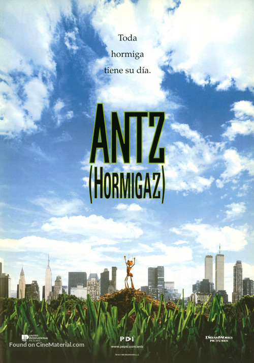 Antz - Spanish Movie Poster