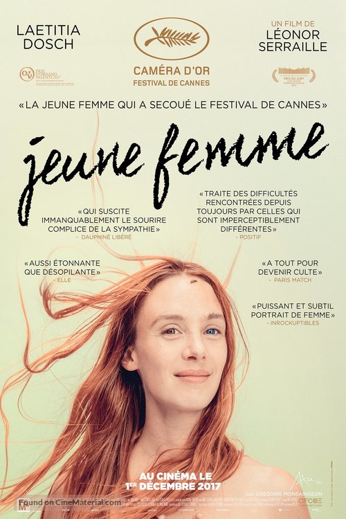 Jeune femme - Canadian Movie Poster