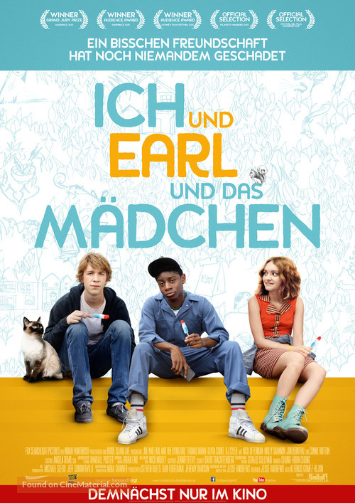 Me and Earl and the Dying Girl - German Movie Poster