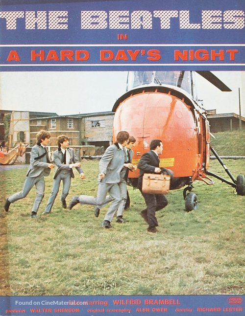 A Hard Day&#039;s Night - poster