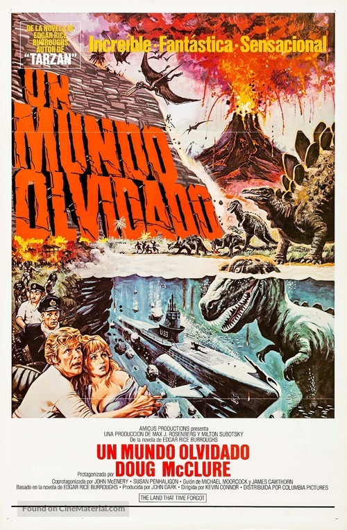 The Land That Time Forgot - Argentinian Movie Poster