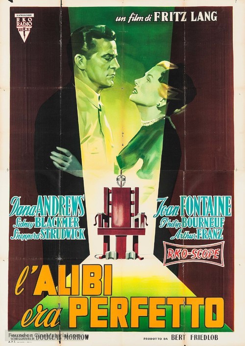 Beyond a Reasonable Doubt - Italian Movie Poster