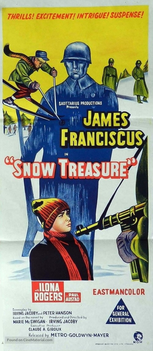 Snow Treasure - Australian Movie Poster