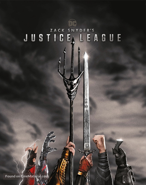Zack Snyder&#039;s Justice League - Blu-Ray movie cover