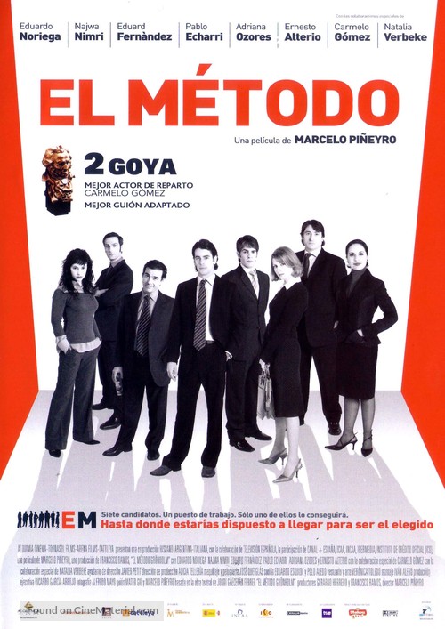 M&eacute;todo, El - Spanish Movie Poster