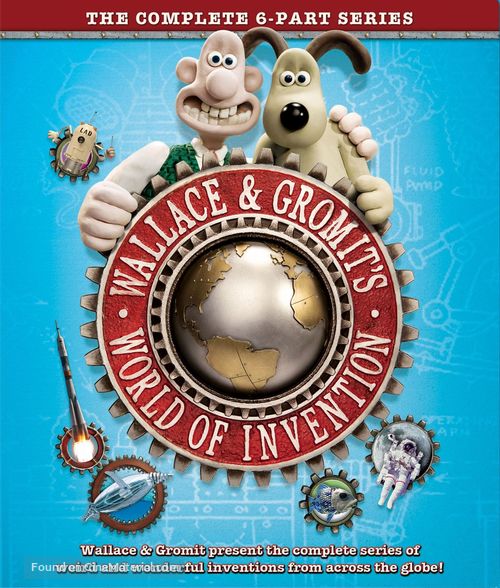 &quot;Wallace and Gromit&#039;s World of Invention&quot; - Blu-Ray movie cover