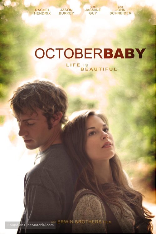 October Baby - British Movie Cover