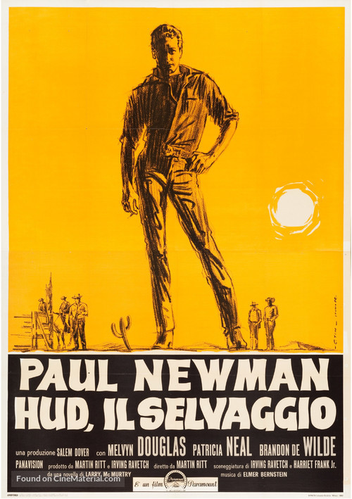 Hud - Italian Movie Poster