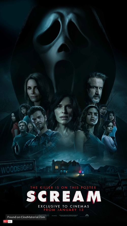 Scream - Australian Movie Poster