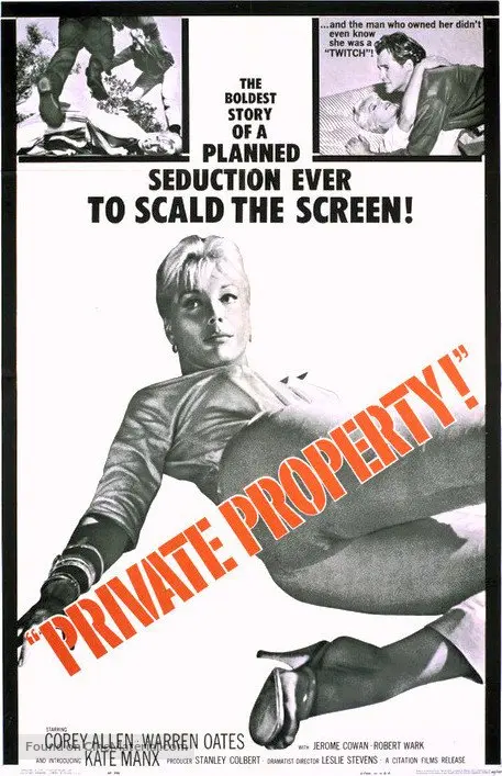 Private Property 1960 Movie Poster Private Property 1960 Movie Poster