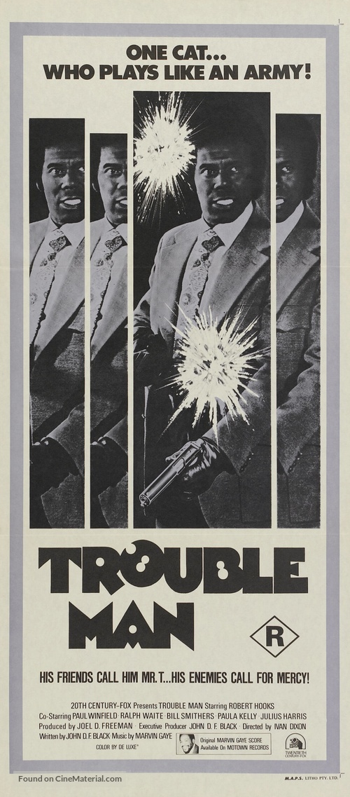 Trouble Man - Australian Movie Poster
