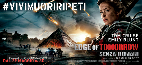 Edge of Tomorrow - Italian Movie Poster