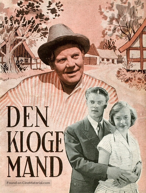 Den kloge mand - Danish Movie Poster