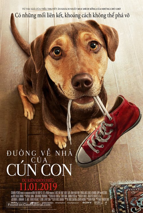 A Dog&#039;s Way Home - Vietnamese Movie Poster
