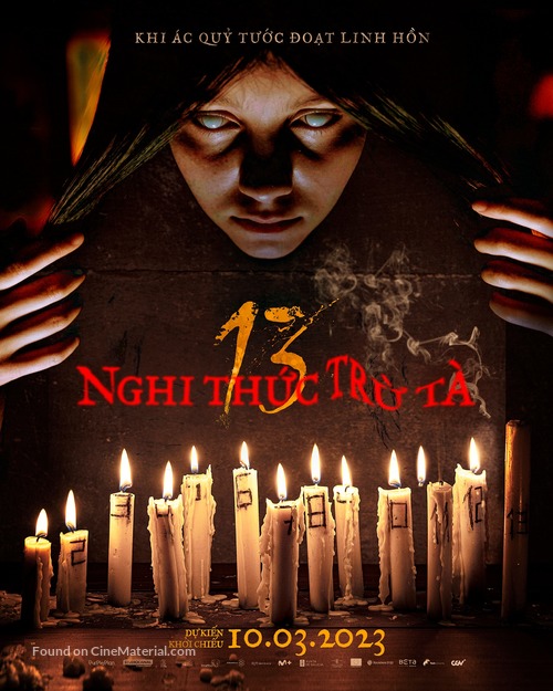 13 exorcismos - Vietnamese Movie Poster