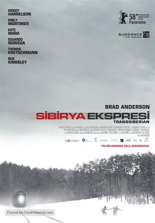 Transsiberian - Turkish Movie Poster