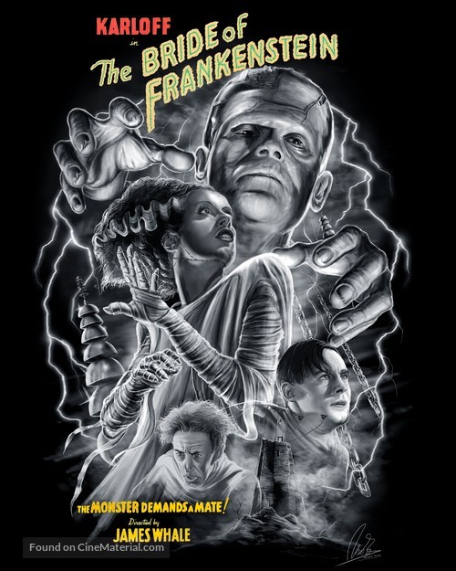Bride of Frankenstein - Argentinian poster