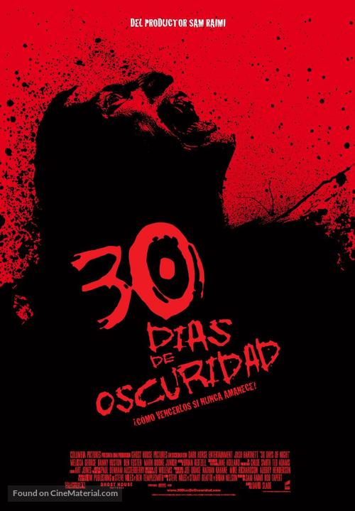 30 Days of Night - Spanish Movie Poster