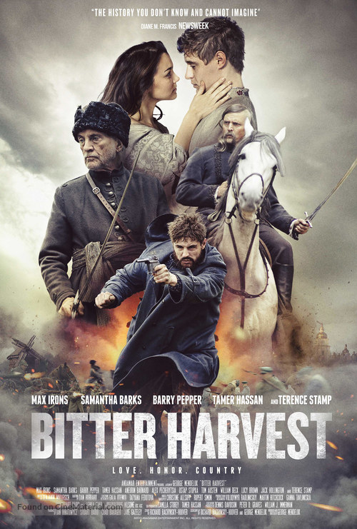 Bitter Harvest - Canadian Movie Poster