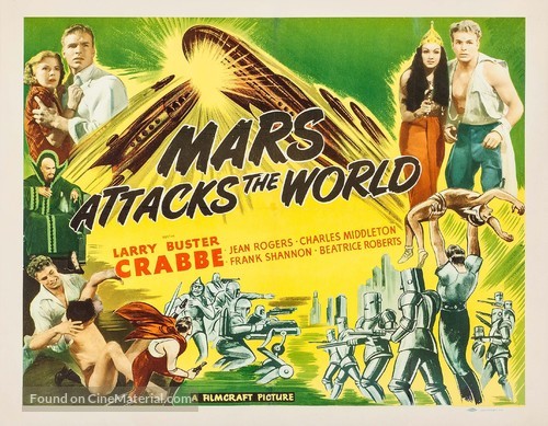 Mars Attacks the World - Movie Poster