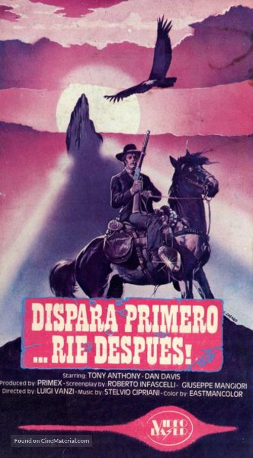 Un uomo, un cavallo, una pistola - Argentinian Movie Cover