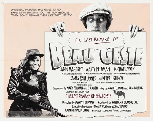 The Last Remake of Beau Geste - Movie Poster