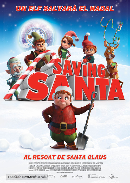 Saving Santa - Andorran Movie Poster