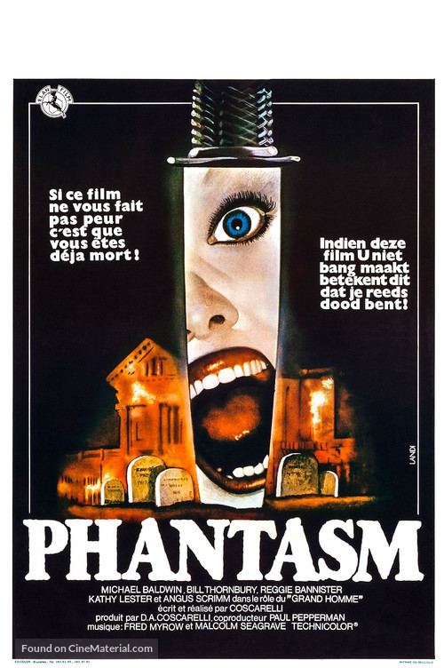 Phantasm - Belgian Movie Poster