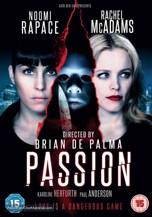 Passion - British DVD movie cover