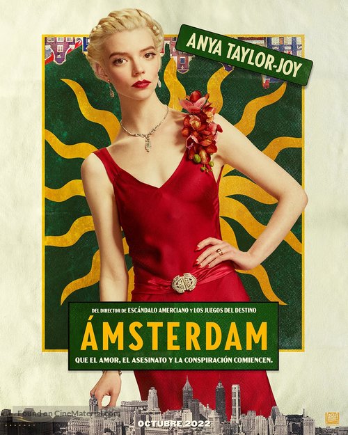 Amsterdam - Colombian Movie Poster