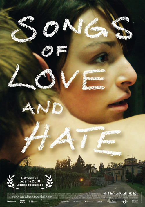 Songs of Love and Hate - Swiss Movie Poster