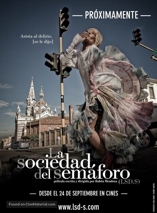 La sociedad del sem&aacute;foro - Colombian Movie Poster
