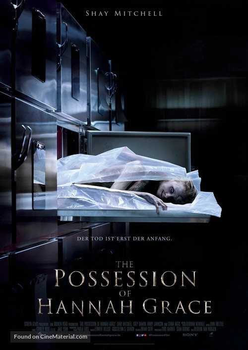 The Possession of Hannah Grace - German Movie Poster