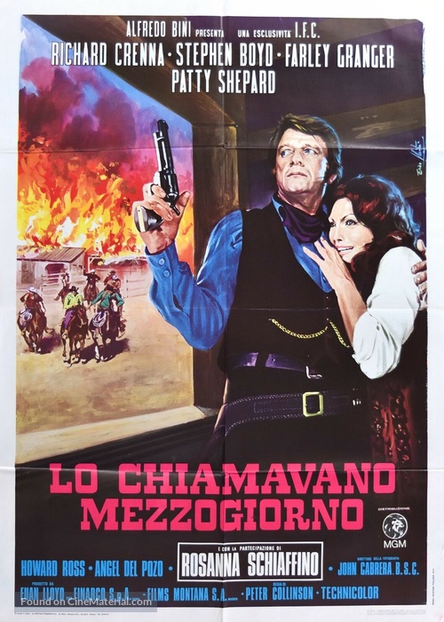 Un hombre llamado Noon - Italian Movie Poster