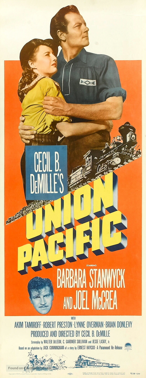 Union Pacific - Movie Poster