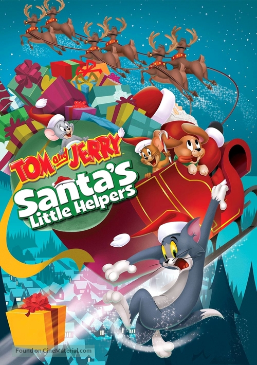 Tom and Jerry: Santa&#039;s Little Helpers - Movie Cover