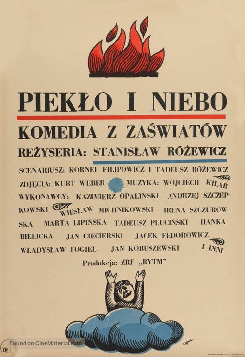 Pieklo i niebo - Polish Movie Poster