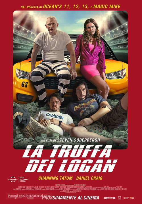 Logan Lucky - Italian Movie Poster