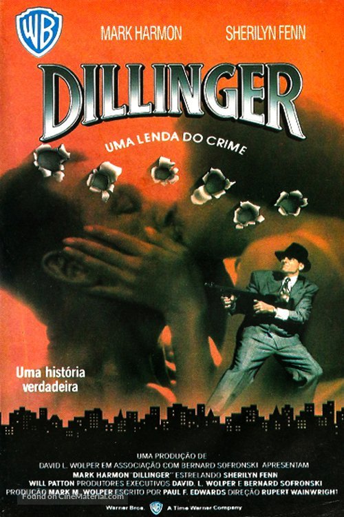 Dillinger - Portuguese VHS movie cover