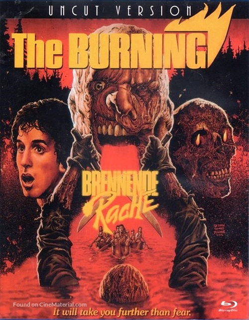 The Burning - German Blu-Ray movie cover