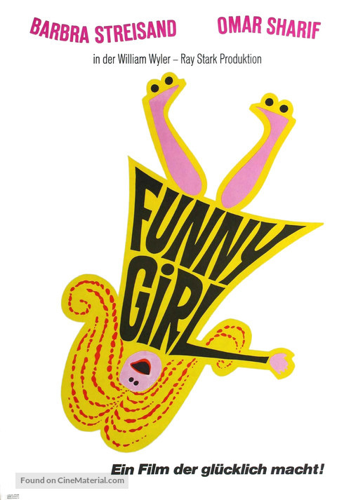 Funny Girl - German Movie Poster