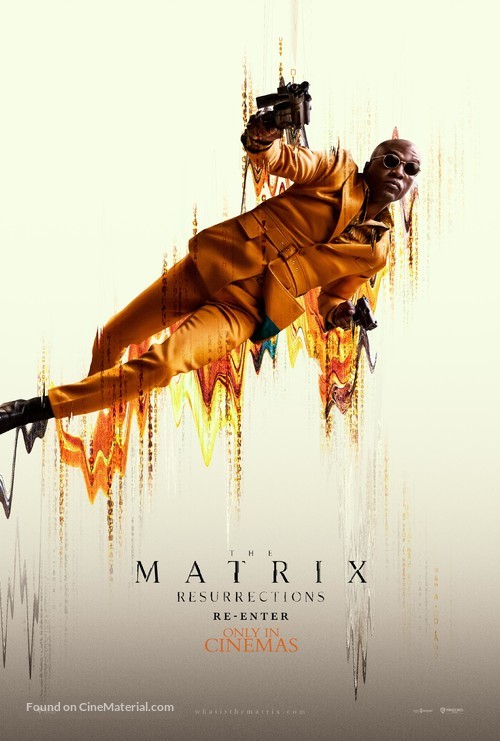 The Matrix Resurrections - British Movie Poster