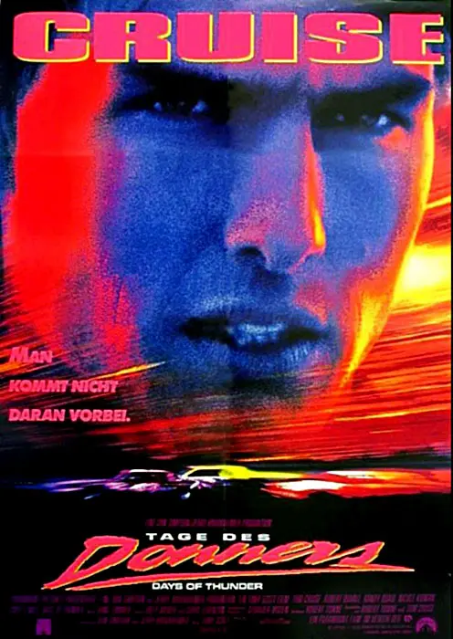 Days of Thunder - German Movie Poster