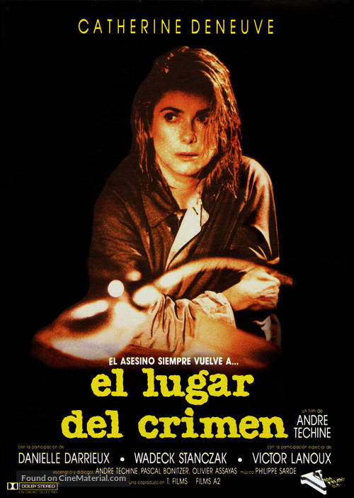 Le lieu du crime - Spanish Movie Poster