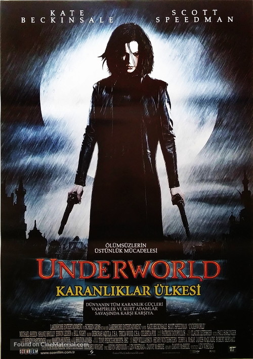 Underworld - Turkish Movie Poster