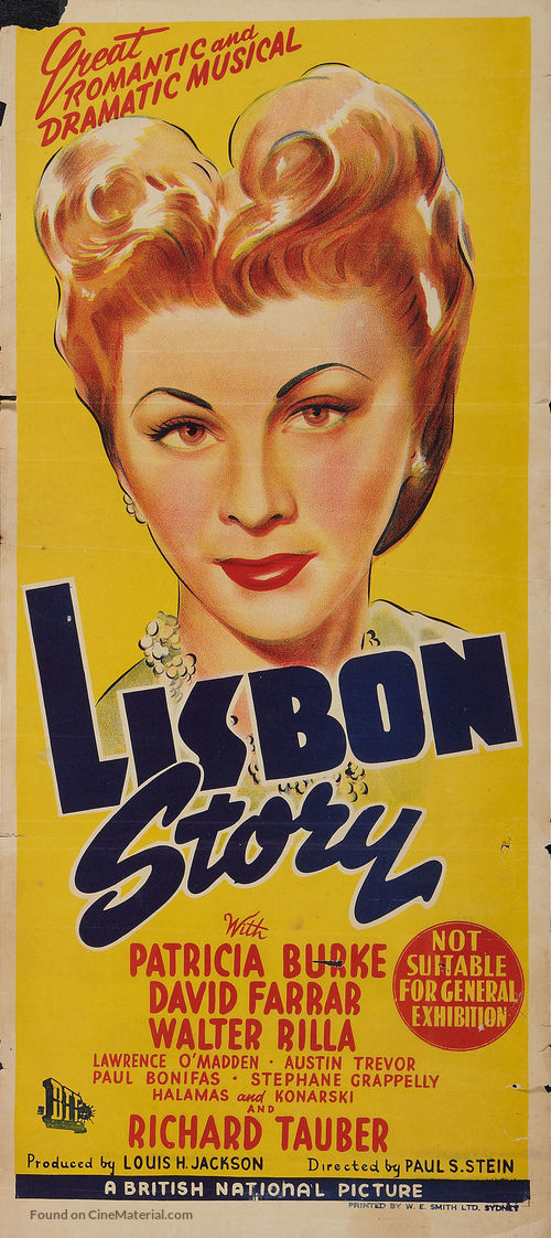 Lisbon Story - Australian Movie Poster