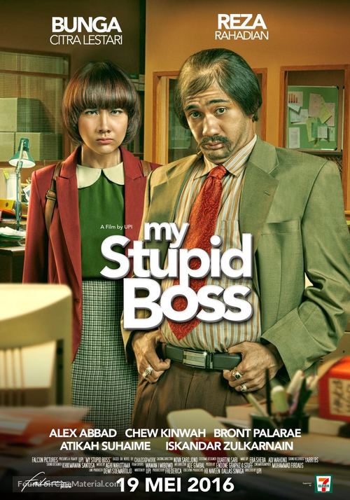 My Stupid Boss - Indonesian Movie Poster