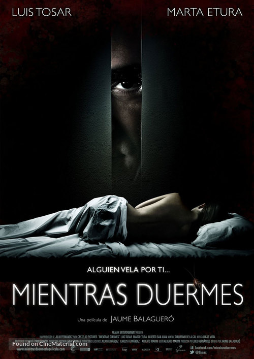 Mientras duermes - Spanish Movie Poster