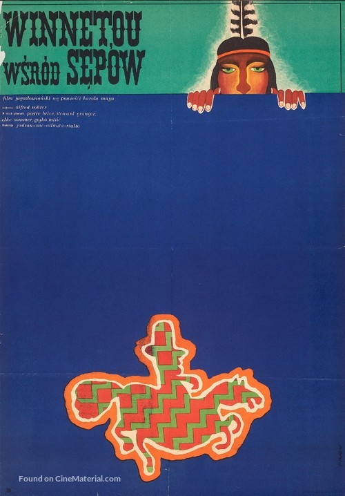 Unter Geiern - Polish Movie Poster