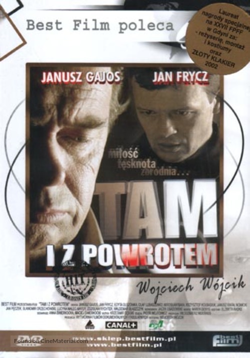 Tam i z powrotem - Polish Movie Cover